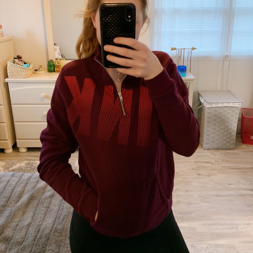 PINK Quarter-zip⚡️Size XS